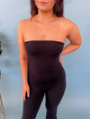Strapless Flared Catsuit