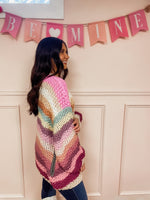 Cupid Oversized Cardigan- Multi