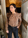Grateful for Plaid Button Up Shirt
