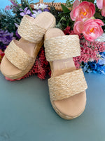 Ocean Ave Raffia Sandals
